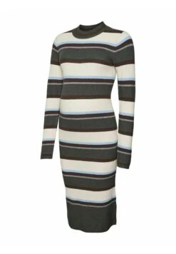 Mamalicious Mlcasey - Gebreide Jurk - Whitecap Gray -Dameskleding bfb688be2e3e4a918a7a51b34ac1af40