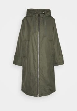 Marc O'Polo Coat Long Padded Fixed Hood Zipper Drawstring Waist - Parka - Olive Crop 16 Marc O'Polo Coat Long Padded Fixed Hood Zipper Drawstring Waist - Parka - Olive Crop -Dameskleding c198e9c4da5c45079d2c5e90cae9c3bd
