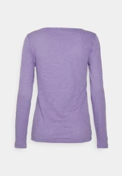 Marc O'Polo Deep Round Neck - Longsleeve - Sunbleached Purple -Dameskleding c211571b0846486ba7df128aad4accde