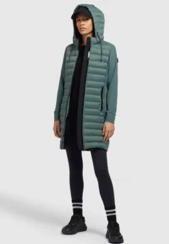 Khujo Ruth Matt - Winterjas - Kupfergrün -Dameskleding c5fae2d1b4194f2e8d353f78030ba102