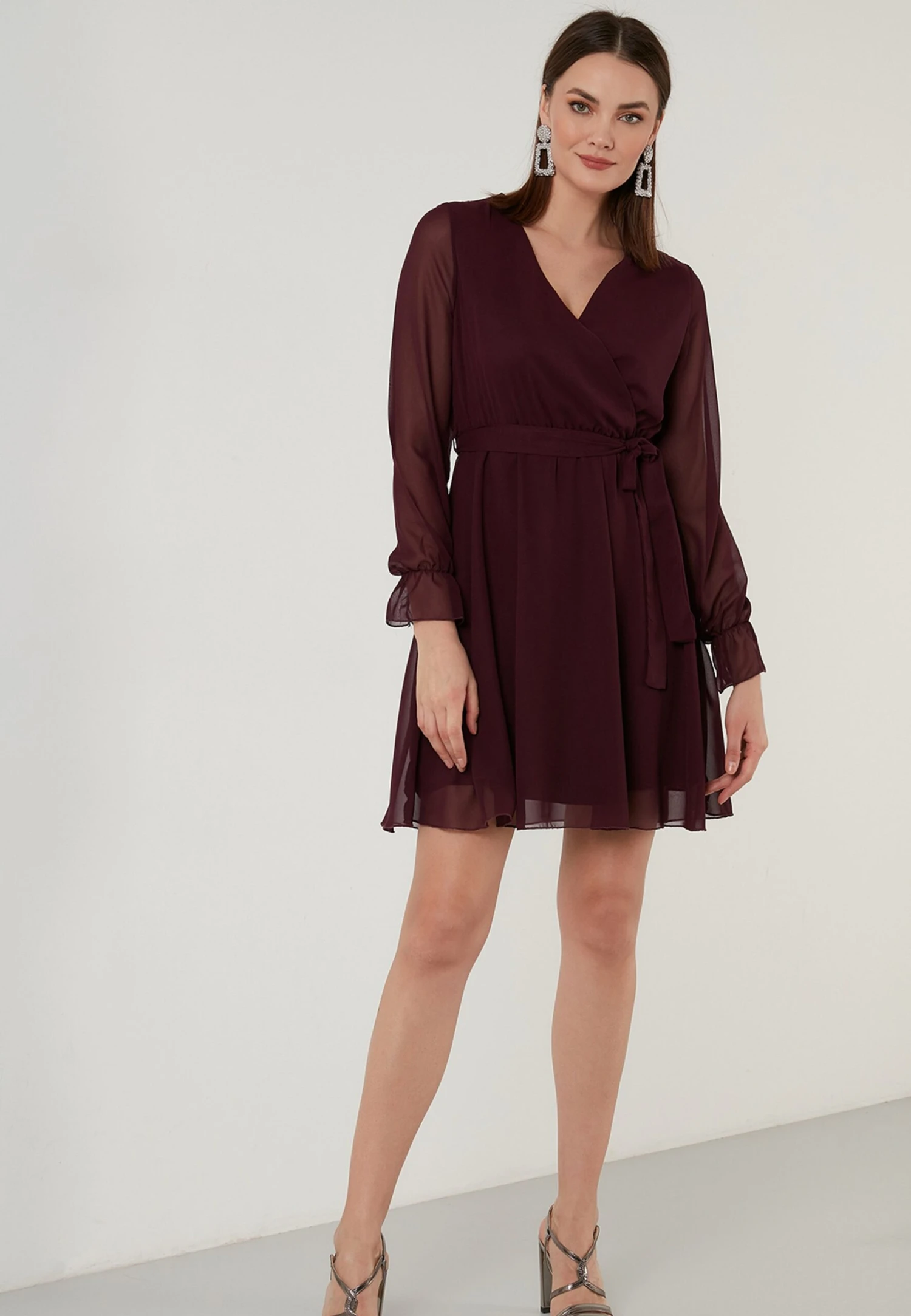 LELA Mini- Jurk - Purple 5 LELA Mini- Jurk - Purple - Afbeelding 3