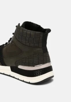 Tamaris Sneakers Hoog - Olive Comb -Dameskleding ca7f15578aa04b31b035623d8247d3a4