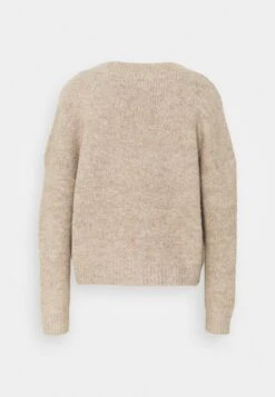 ONLY Onyzoey Cardigan - Vest - Woodsmoke/Melange -Dameskleding ca8d9444dd8740f8bfdc84b3b828ac1d