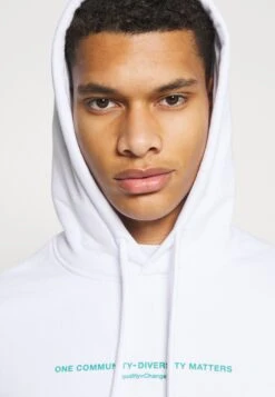 YOURTURN Unisex - Hoodie - White -Dameskleding cc02735d57e34d6bb55d6134f1e64301