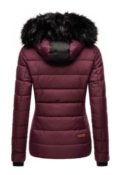 Marikoo Unique - Winterjas - Dark Red Melange -Dameskleding cd9189bacada401fa754f854e9f94e96