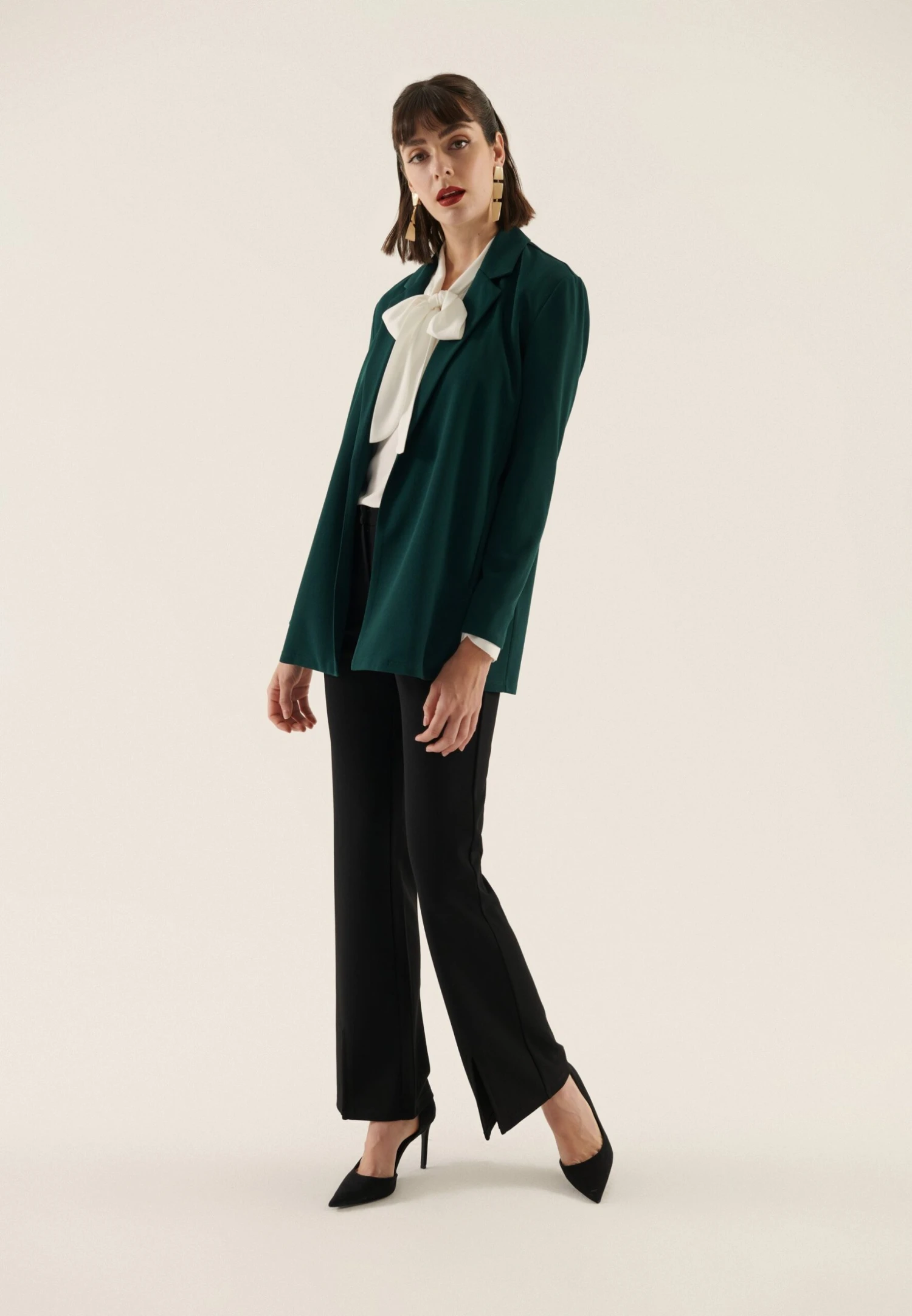 Anna Field Blazer - Dark Green 4 Anna Field Blazer - Dark Green - Afbeelding 2