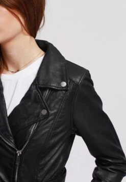 Lee Cooper Beatriz - Leren Jas - Black 10 Lee Cooper Beatriz - Leren Jas - Black -Dameskleding d3a373f1572443dd97944f4f8fef19e8