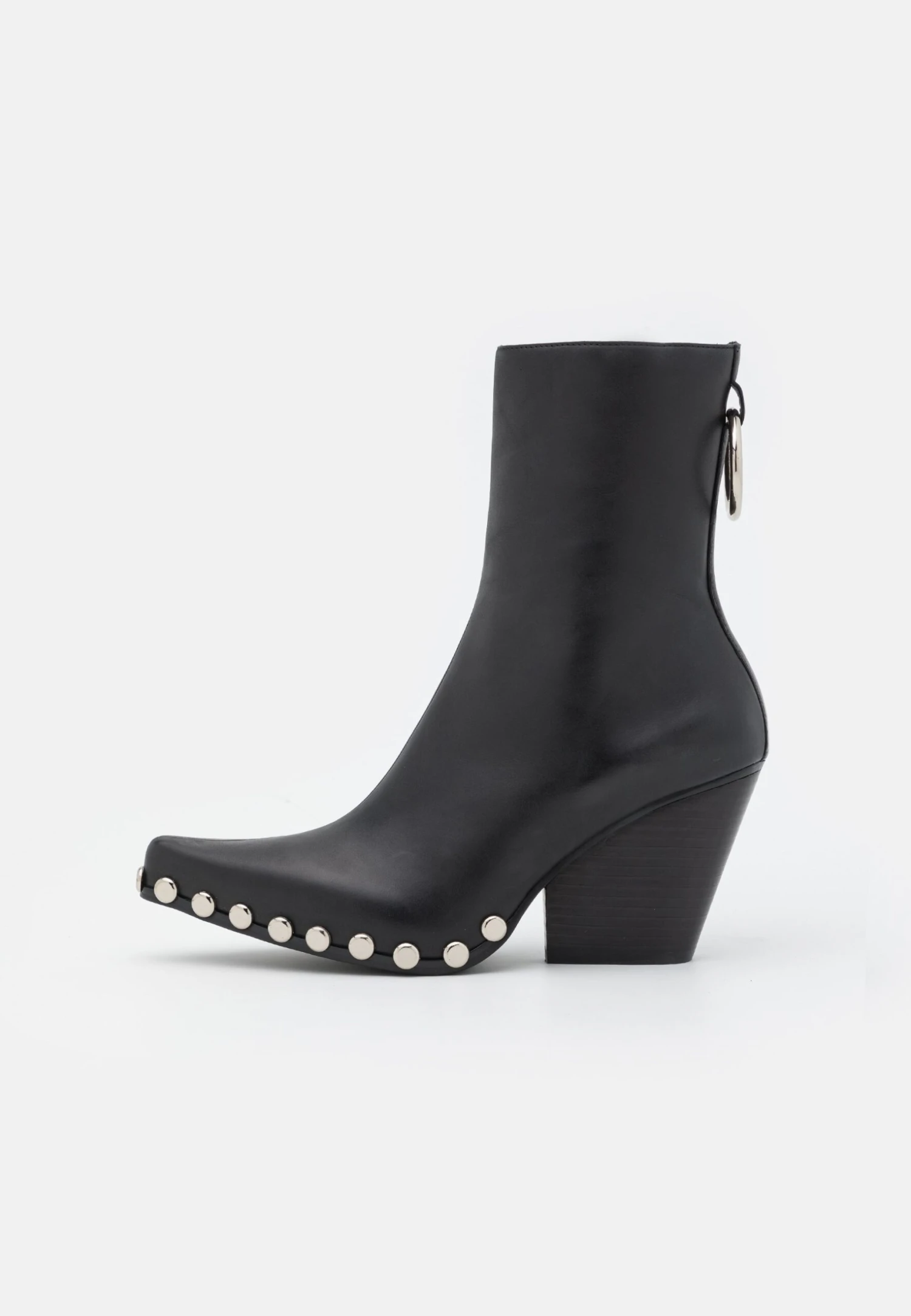 Jeffrey Campbell Walton - Cowboy-/Bikerlaarsjes - Black 4 Jeffrey Campbell Walton - Cowboy-/Bikerlaarsjes - Black - Afbeelding 2