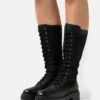 Anna Field Leather - Veterlaarzen - Black -Dameskleding d617776bb674487b9d20408ab0219366