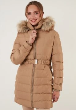 LELA Regular Fit - Winterjas - Camel -Dameskleding d631c80c88094c5d97da1a7c910ad2a4