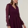 LELA Mini- Jurk - Purple -Dameskleding d7e34d775ba146969e425d35ad3c92a7