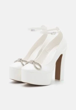 Call It Spring Vegan Kamilia - Plateaupumps - White -Dameskleding dbe25ae23d9941339197dd8a161d1e72