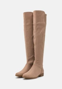 Anna Field Overknee Laarzen - Beige -Dameskleding dd189346b0de44f78790627022fbaa66