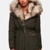 Navahoo Sweety - Winterjas - Olive 1 Navahoo Sweety - Winterjas - Olive -Dameskleding ddfea06002124da2b7bce5712ad7a593