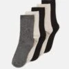 Anna Field 5 Pack - Sokken - Beige/Black/Grey 1 Anna Field 5 Pack - Sokken - Beige/Black/Grey -Dameskleding dea7449edcb441f7b7474480476e34b4