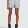 Khujo Elida - Shorts - Grey -Dameskleding e16485f7439b4dfea831fc1c391915a5