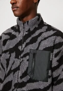 YOURTURN Unisex - Fleecejas - Grey -Dameskleding e22cc4c1616341af98da8e664ca12df5