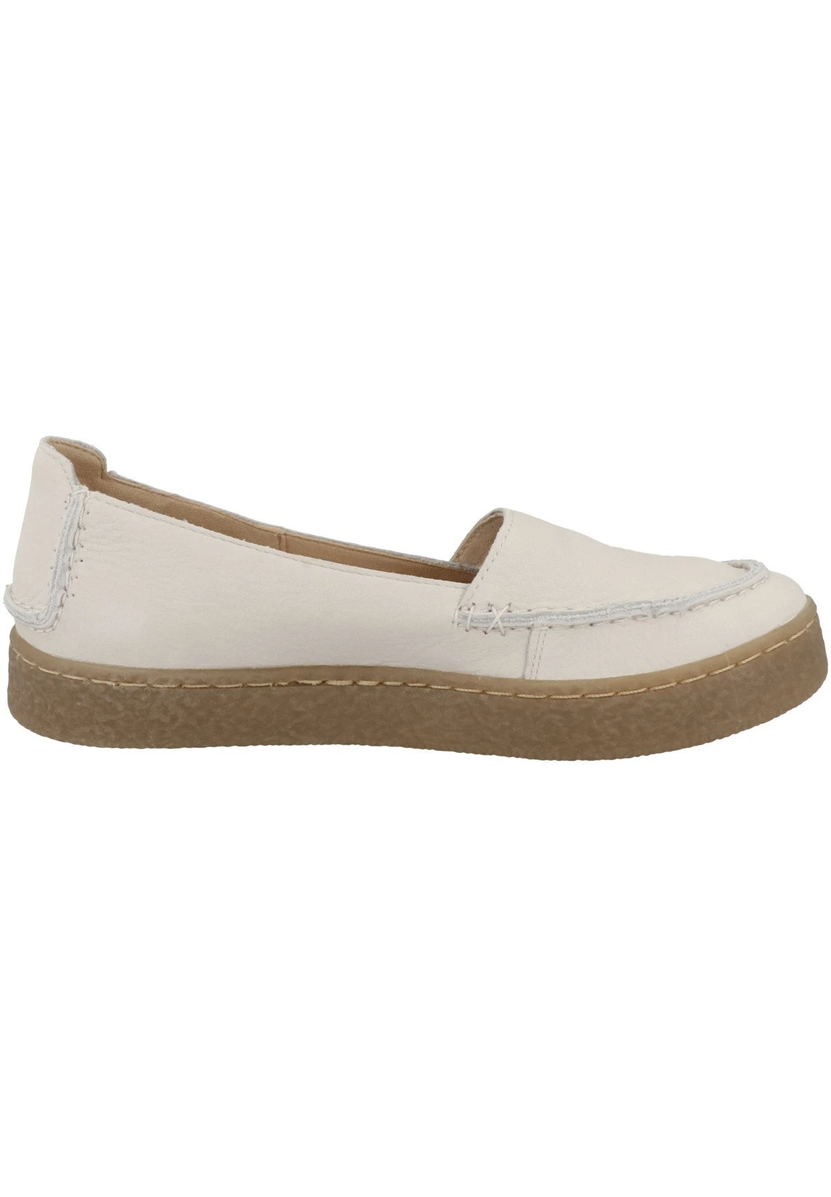 Clarks Barleigh - Instappers - Off White Leather 7 Clarks Barleigh - Instappers - Off White Leather - Afbeelding 5