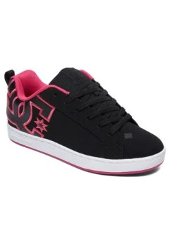 DC SHOES Court Graffik - Sneakers Laag - Black/Pink Stencil 8 DC SHOES Court Graffik - Sneakers Laag - Black/Pink Stencil -Dameskleding e56c5001f7e6447186861291ca49adc6