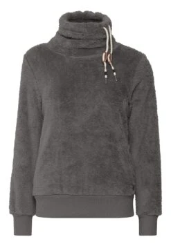 OXMO Oxanniki - Fleece Trui - Grey 13 OXMO Oxanniki - Fleece Trui - Grey -Dameskleding e80ea954e5da45d3a98dcb902f528315