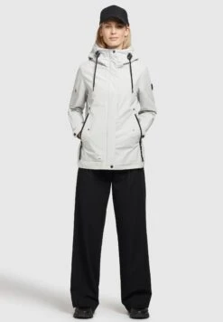 Khujo Kaya - Outdoorjas - Hellgrau -Dameskleding e81a73f6af4d4945abacaa289acbe9c7