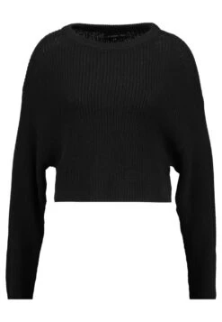 Even&Odd Cropped Jumper - Trui - Black -Dameskleding e85001ce9542453992838447401a35e8