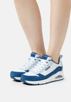 Uno - Sneakers Laag - Blue/White