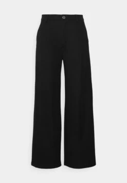 Petite Tailored Wide Leg Trouser - Broek - Black -Dameskleding ea854205ed314a73bc343208bc7569f5