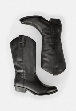 Cowboy-/Bikerlaarzen - Black -Dameskleding eaaf4efa934e45a7ab25ef2d4f714c2b