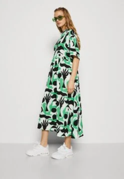 Monki Blousejurk - Green Lisendna -Dameskleding ed05e932f5e347488db00a1cd82b796b