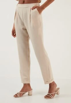 LELA Slim Fit - Broek - Stone 12 LELA Slim Fit - Broek - Stone -Dameskleding ef05998f614d4ccea081ae2df5bf9eb5