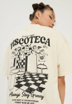 YOURTURN Unisex - T-Shirt Print - Mottled Light Brown 9 YOURTURN Unisex - T-Shirt Print - Mottled Light Brown -Dameskleding effd2747a979496f960042514358cad9