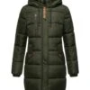Marikoo Yuikoo - Winterjas - Dark Olive -Dameskleding f0ec9bf82df44922936f0d0b161f03ad
