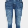 Edc By Esprit Capri - Jeansshort - Blue Denim -Dameskleding f0fae6e6f2d54162b1ca067f15f9db11