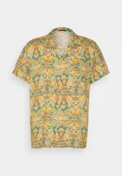 Kaotiko Shirt Jordania Unisex - Overhemdblouse - Mustard -Dameskleding f26db76c1eee4b1ab9941427a2297815