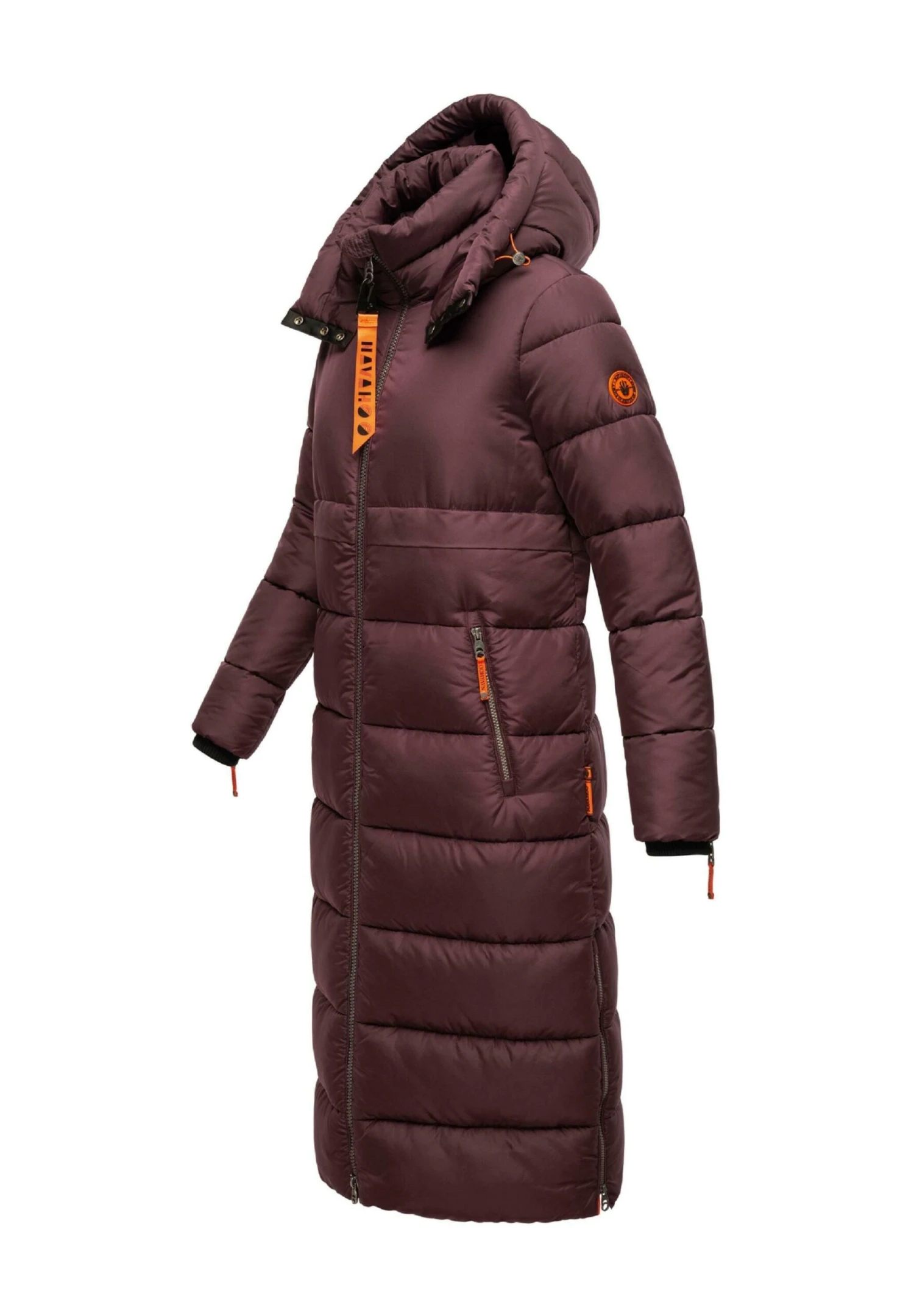 Navahoo Kristallblume - Winterjas - Dark Red Melange 4 Navahoo Kristallblume - Winterjas - Dark Red Melange - Afbeelding 2