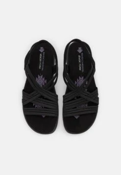 Skechers Reggae Slim Fit - Sandalen - Black Gore -Dameskleding f467279b442a468182134367ad21ef77