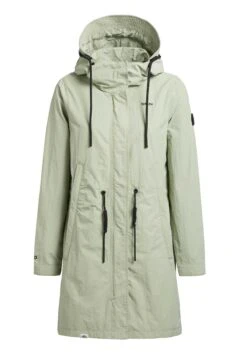 Khujo Adda - Halflange Jas - Blassgrün -Dameskleding f8b0534217694d07b8d5cd71a0cbd2cd