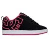 DC SHOES Court Graffik - Sneakers Laag - Black/Pink Stencil -Dameskleding fc1128289a024f569361489a915fb472