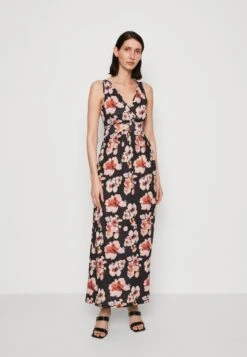 Anna Field Maxi-Jurk - Black/Pink/Multicoloured -Dameskleding fda181fcb2834fab92927fac87b04738