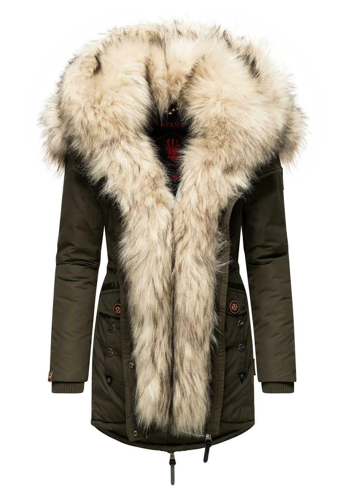 Navahoo Sweety - Winterjas - Olive 11 Navahoo Sweety - Winterjas - Olive - Afbeelding 9